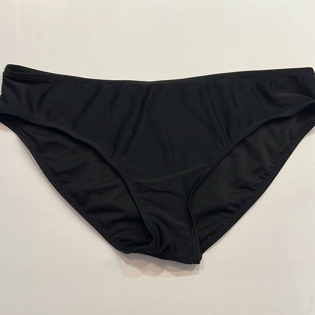 Bikini Bottom Nicole Miller Studio Black Swim Bikini Bottom M